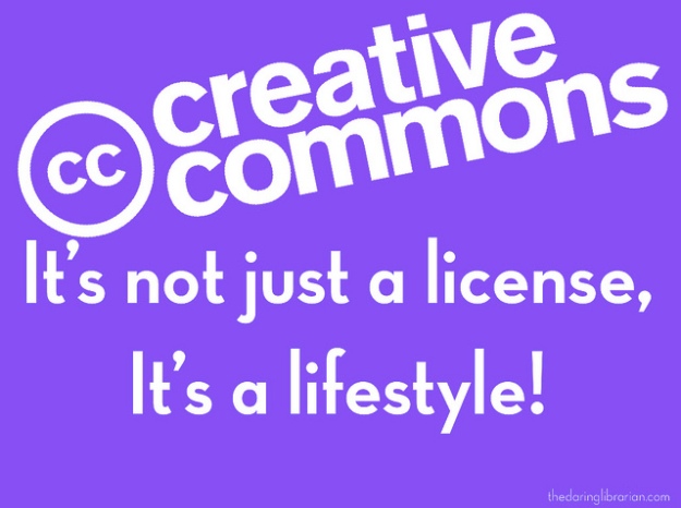 'Creative Commons Poster - Take it!' by Gwyneth Anne Bronwynne is licensed under CC BY-SA 2.0